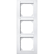 Merten - Abdeckrahmen Rahmen 3f.pws 476319 beschriftbar senkr