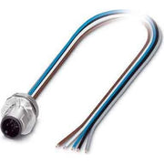 Phoenix Contact - Rundsteckverbinder, Einbau (mit Leitung) Einbausteckverbinder SACC-E-MS-5 #1520055 Sensor-/Aktor-Wandd.