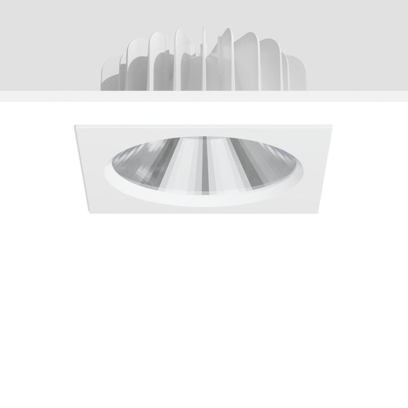 RZB - Downlight/Strahler/Flutlicht LED-Einbaudownlight 901802.002.1 940, weiß