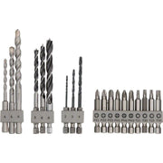 Bosch - Bohrer-Set Bohr-/Bit-Set 2609256989 19-tlg UneoMixed