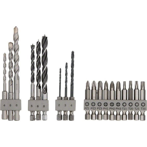 Bosch - Bohrer-Set Bohr-/Bit-Set 2609256989 19-tlg UneoMixed