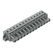 WAGO - Kabelsteckverbinder für Leiterplattensteckverbinder 1-Leiter-Federleiste 231-213/027-000 CAGECLAMP,2,5 mm²,gr − 10 Stück