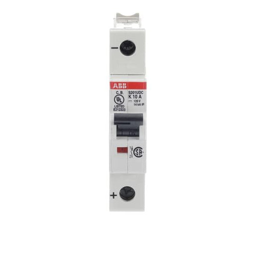 ABB Stotz S&J - Leitungsschutzschalter Sicherungsautomat S201UDC-K10 14 kA, 10 A, 1P