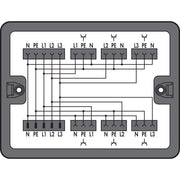 WAGO - Kompaktverteiler für steckbare Gebäudeinstallation Verteilerbox 899-631/100-000 400 V/230 V