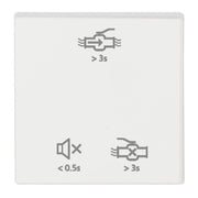 Eaton - Abdeckung/Bedienelement für Installationsschalterprogramme Wippe 1-fach CWIZ-01/g1 Reinweiß glänz