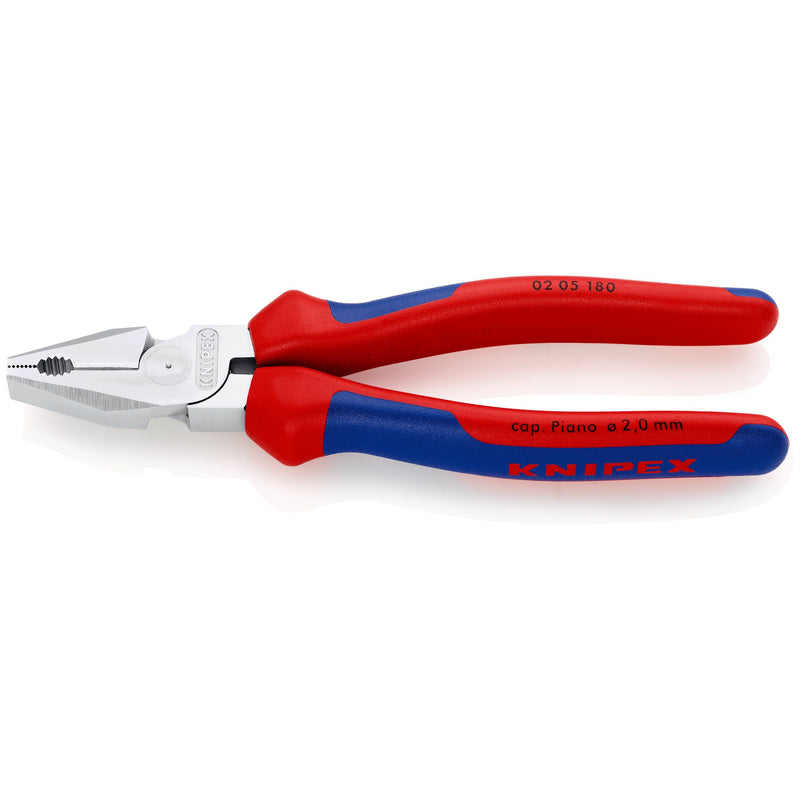 Knipex - Kombizange Kraft-Kombizange 02 05 180 verchromt, 180mm