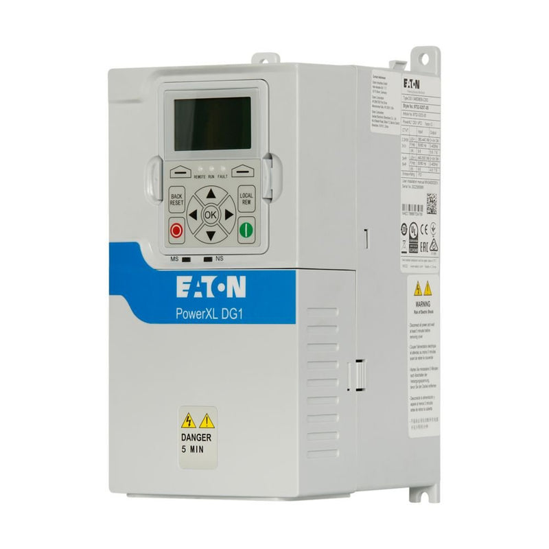 Eaton - Frequenzumrichter =< 1 kV Frequenzumrichter 3phasig DG1-342D2EB-C20C 400V 2.2A 0.75kW AC
