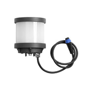 ESYLUX - Mechanisches Zubehör/Ersatzteile für Leuchten Leuchtenkopf ALVA BL #EL10521898 3000K