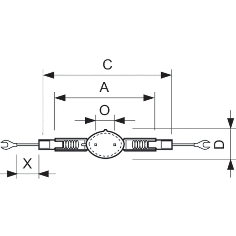 Philips Lighting - Halogen-Metalldampflampe ohne Reflektor Entladungslampe MHN-SB #92860000 2000W 956 K12S-7WHHO