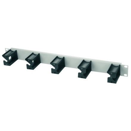 Telegärtner - Patchpanel Kupfer 19Z-Rangierpanel 100021542 mit 5 Bügeln − 1 Stück