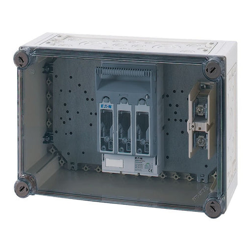 Eaton - Sicherungslasttrennschalter mit Gehäuse Einzelgehäuse Ci43 XNH00-CI43E ink. 1x NH00 Trenner