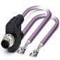 Phoenix Contact - Konfektioniertes Sensor-Aktor-Kabel Bussystem-Kabel SAC-5PY-M/2X 2,0-920