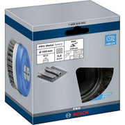 Bosch - Rotierende Drahtbürste PRO Metal heavy 1608614002 Topfbürste 100 x 0,8