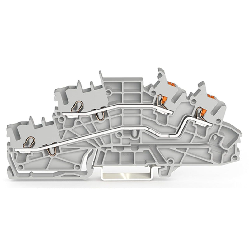 WAGO - Installations-Etagenklemme Installationsetagenklemme 2203-6542 2,5 mm² Hybrid − 50 Stück