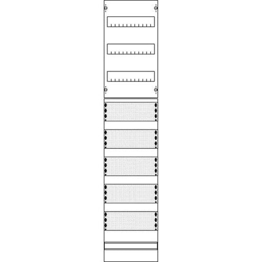 Striebel&amp;John - Einbaufeld für Telekommunikation Mediafeld 1MMC43 kombi − 1 Stück by Striebel&amp;John
