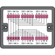 WAGO - Kompaktverteiler für steckbare Gebäudeinstallation Verteilerbox 899-631/421-000