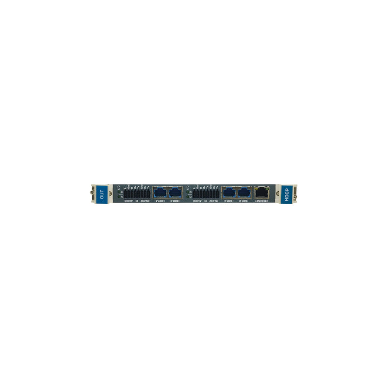 Kramer - Netzwerkadapter 4K HDBaseT Ausgangskarte DTAXR-OUT4-F32/STAND 4-Kanal