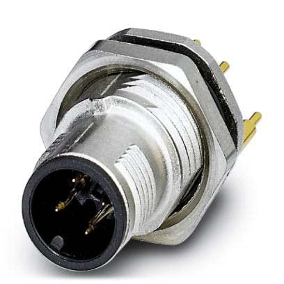 Phoenix Contact - Rundsteckverbinder, feldkonfektionierbar (Industriesteckverbinder) Einbausteckverbinder SACC-DSI-MS-#1558535 − 20 Stück