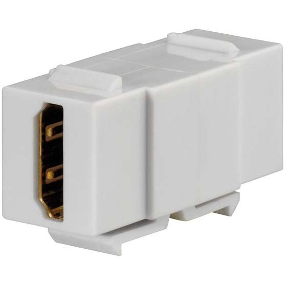 Rutenbeck - Einsatz/Abdeckung für Kommunikationstechnik Kommunikationsadapter KMK-HDMI sw Keystone