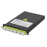 Telegärtner - System-Patchpanel LWL HD3-ES Spleiß-Modu 100022378 0,5HE 6xLC-D OM4