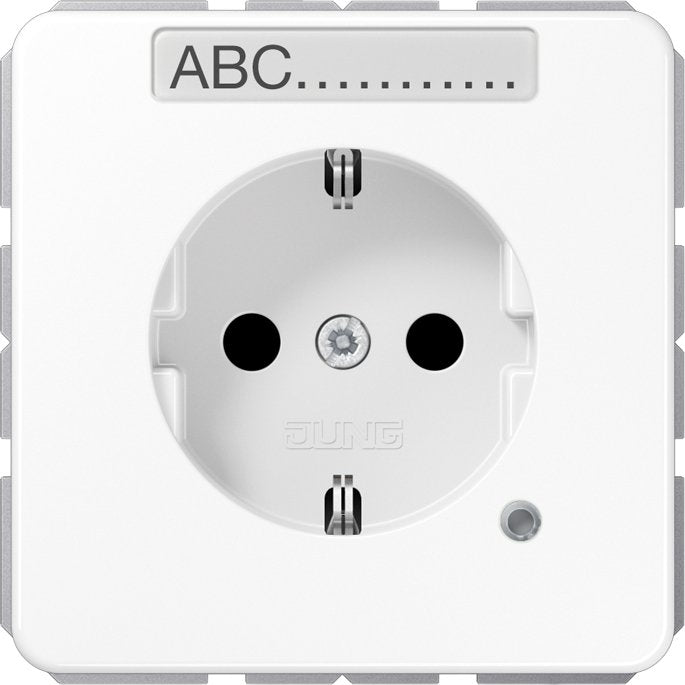 Jung - Steckdose SCHUKO-Steckdose 16 A 250V CD 1520 BFNAKO WW m.Berührungsschutz