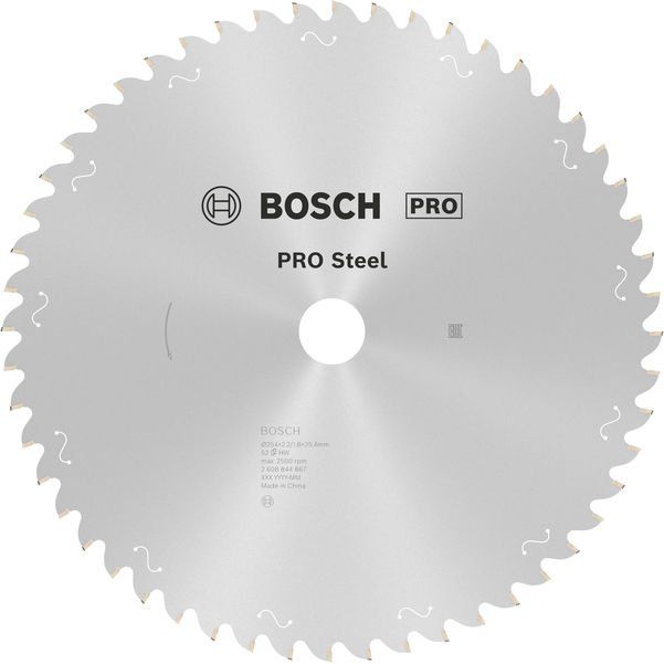 Bosch - Kreissägeblatt PRO Steel Kreissägeblatt 2608844867 für Kreissägen