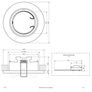 EVN Lichttechnik - Downlight/Strahler/Flutlicht NV EB-Leuchte 751 422 ams 50W 12V IP20