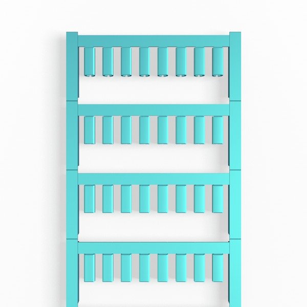 Weidmüller - Kabelmarkierungssystem Leitermarkierer VTSF3/12NEUTRALBL V0 12x4,6mm,blau − 640 Stück