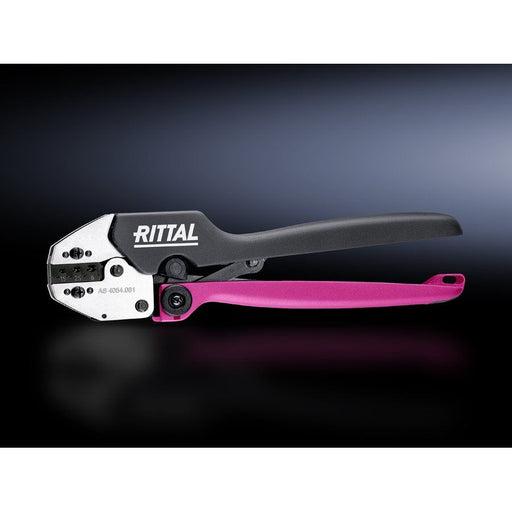 Rittal - Presswerkzeug Kabelschuhe/Verbinder, Aderendhülsen, Schirmanschluss Crimpzange AS 4054.081 0,5-6mm², B-Crimp