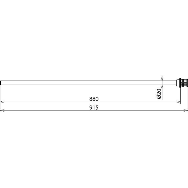 DEHN - Zubehör/Ersatzteile für Sicherheitsgeräte Prüfspitze S64 PS PHE 880 S64 f.PHE III L915mm