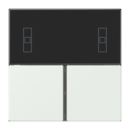 Jung - Abdeckung/Bedienelement für Installationsschalterprogramme Tastensatz 3fach LC 4093 TSA 210 outremer gris