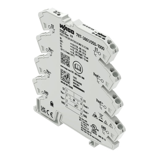 WAGO - Stromüberwachungsgerät Elektron. Schutzschalter 787-3861/050-1000 1-kanalig, DC 24 V