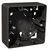 Elso - Aufputzgehäuse für Unterputzgerät Aufputzgehäuse 1-fach 35mm WDE003361 Exxact anthrazit