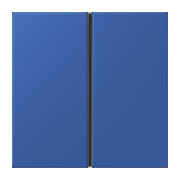 Jung - Abdeckung/Bedienelement für Installationsschalterprogramme Tastensatz 1fach LC 401 TSA 253 bleu outremer 59