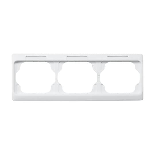 Busch-Jaeger - Abdeckrahmen Rahmen 3-fach 1723 NSKA-24G stws, waager. Sichtf  − 1 Stück
