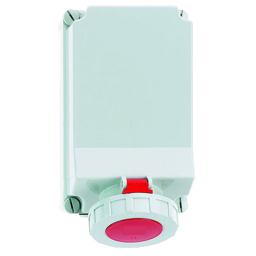 Bals Elektrotech - CEE-Steckdose abschaltbar, abgesichert (IEC 60309) Wandsteckdose abschaltbar 16072 verriegelt 63A 5p 4