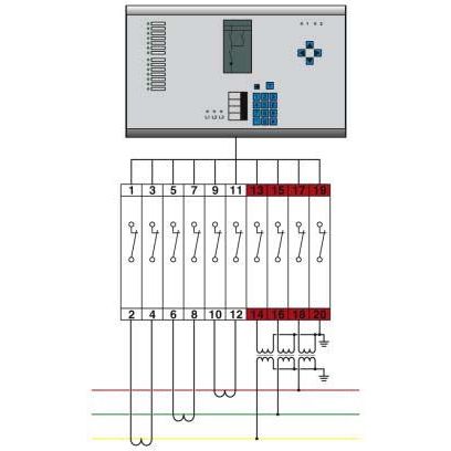 Phoenix Contact - Trenn- und Messtrenn-Reihenklemme Prüfsteckleiste RSCWE 6-3/3 − 1 Stück