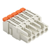 WAGO - Kabelsteckverbinder für Leiterplattensteckverbinder 1-Leiter-Federleiste 2721-1105/326-9037 − 50 Stück
