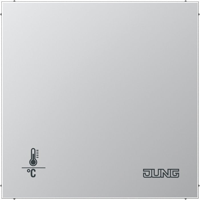 Jung - Bussystem-Raumtemperaturregler KNX Stetigregler alu AL 2178 ORTS mit int.Busankoppler