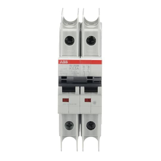 ABB Stotz S&J - Leitungsschutzschalter Sicherungsautomat SU202M-K0,5 10kA, 0,5A, 2P