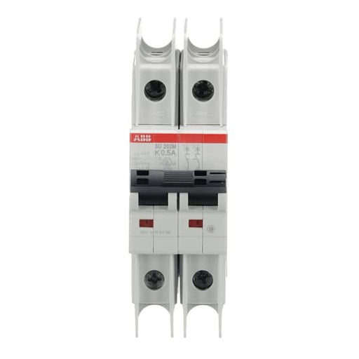 ABB Stotz S&J - Leitungsschutzschalter Sicherungsautomat SU202M-K0,5 10kA, 0,5A, 2P