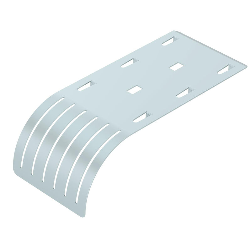 OBO Bettermann - Abgangsblech für Kabelleiter Kabelabgangsblech KAB GR FS 192x85x51mm