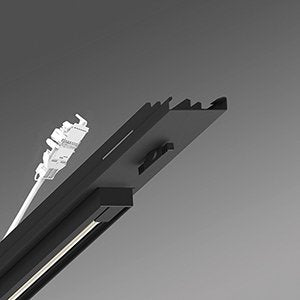 Regiolux - Geräteträger für Lichtbandsystem Stromschienenmodul SRGD /1500 sw
