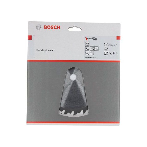 Bosch - Kreissägeblatt PRO Wood Kreissägeblatt, 2608640795 184 x 2,2 x 16 mm