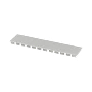 Eaton - Abdeckstreifen REG für Zähler-/Verteilereinbau Leerplatzabdeckung BS-12MF-GY 12 TE, grau − 10 Stück