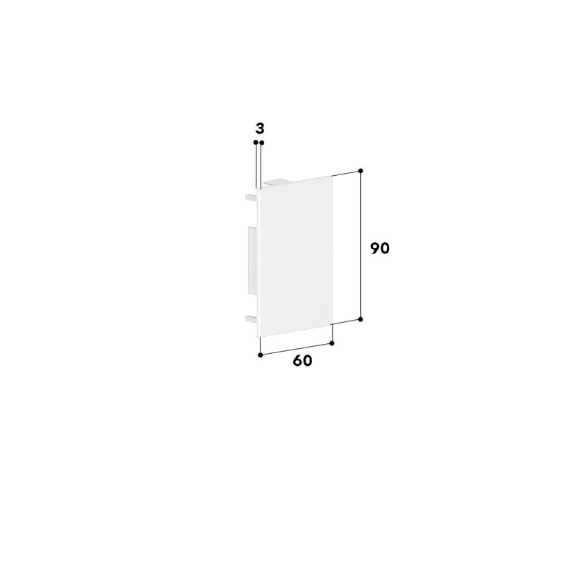 GGK - Endstück für Leitungsführungskanal Endplatte 11200  − 4 Stück