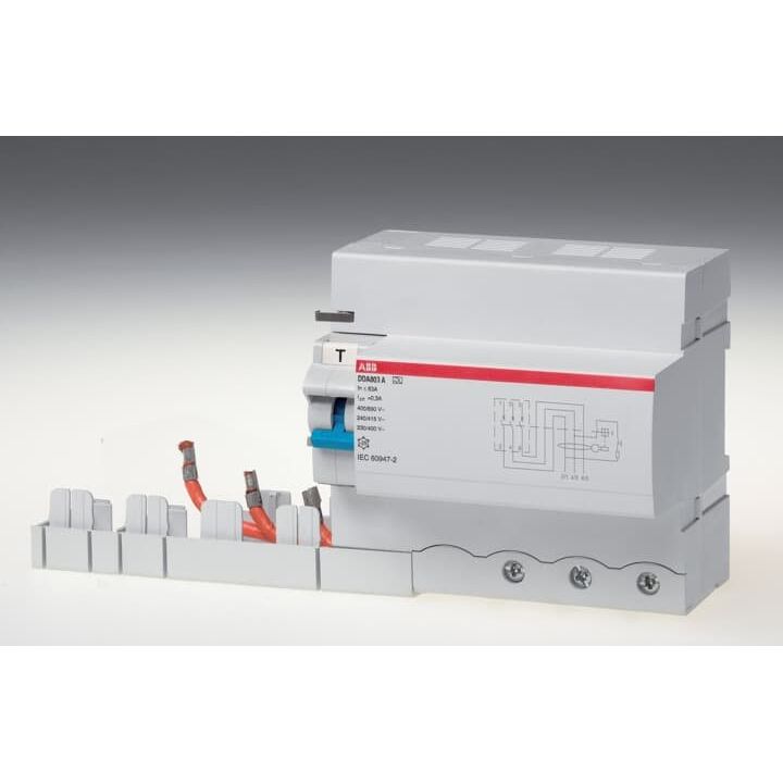 ABB Stotz S&J - Fehlerstromschutzblock DDA803 A S-63/1 A 63A 1A selektiv