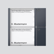 Siedle&Söhne - Funktionsmodul für Türkommunikation Tasten-Modul TM 612-2 AG anthrazitgrau