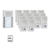TCS Tür Control - Türsprech-Set Audio Außenstation Pack 14 PPAF14-EN/02 PES14 Tasten AP