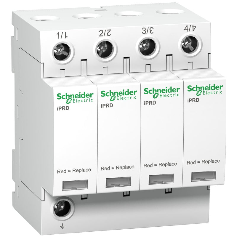 Schneider Electric - Überspannungsableiter für Energietechnik/Stromversorgung Überspannungsableiter A9L40400 Typ2 IPRD 40 4P 350V